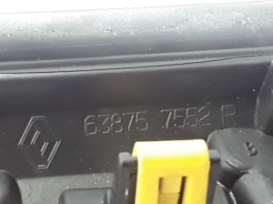 RENAULT Espace V (2014–2026) Beplankung Zierleiste Kotflügel 638757552R - 3