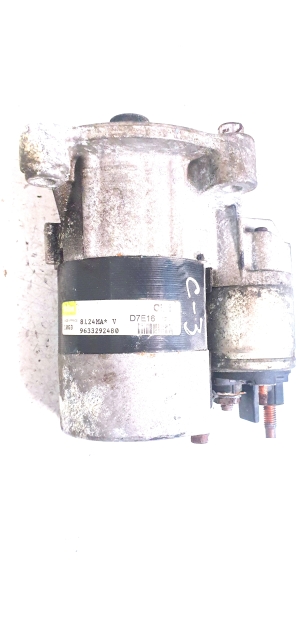 Citroen C3 (2002–2009) Starter 9633292480 - 2