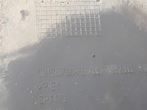 RENAULT Trafic III (2014–2022) Radhausschale hinten, hinterer Teil 93867920 - 2