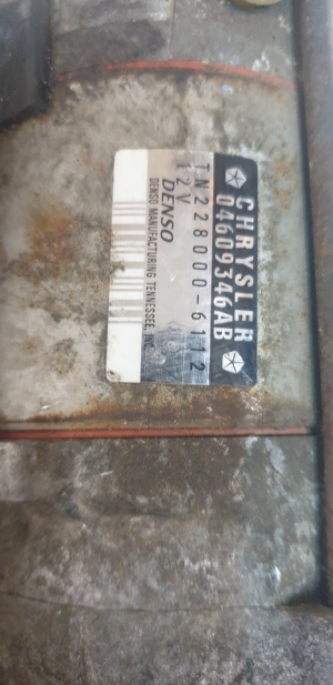 Chrysler 300M {LR} (1998–2004) Starteris 04609346AB - 2