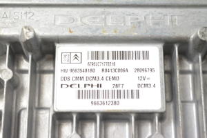 Peugeot 407 (2004–2010) Engine control unit 9663612380 - 3