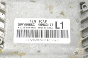 Chevrolet Aveo T200/T250 (2003–2012) Motorsteuergerät 96983177 - 3