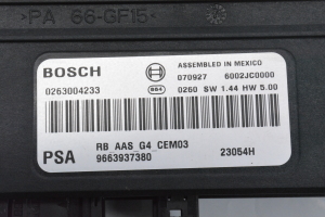Peugeot 308 (2007–2015) Parkimissüsteemi juhtplokk 9663937380 - 3
