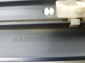Mercedes Benz E-Class W210 (1995–2002) Rear side door molding A2106900682 - 3