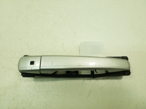 Front door external opening handle and its details