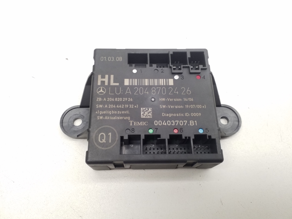 MERCEDES-BENZ C-Class W204/S204/C204 (2004-2015) Rear Left Door Control Unit a2048702426 21850305