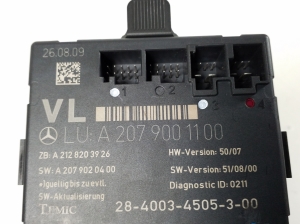 Mercedes Benz E-Class W207 (2009–2017) Esiukse juhtplokk A2079001100 - 2