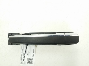 Rear side door exterior handle and its parts