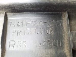 Honda CR-V (2002–2006) Abdeckung Kotflügel hinten 74410S9A0000 - 4