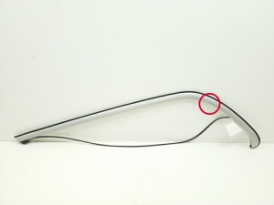 Mercedes Benz E-Class W210 (1995–2002) Rear quarter window outer molding A2106981189 - 3