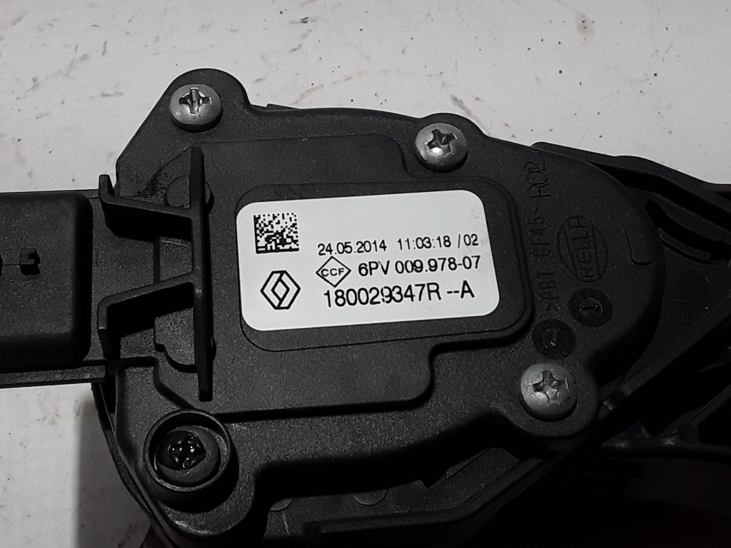 RENAULT Clio 4 generation (2012-2020) Педаль газа 180029347R 22414162