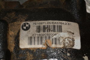BMW 1 SERIES F20 (2010–2026) Hinterachsdifferential 7616971 - 2