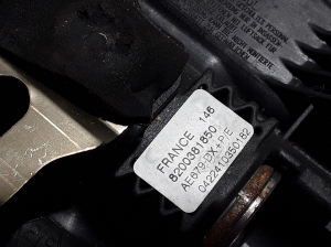RENAULT Scenic (2003–2010) Stūres drošības spilvens 8200381850 - 2