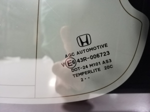 Honda CR-V (2012–2016) Seitenscheibe hinten (Karosserie) - 3