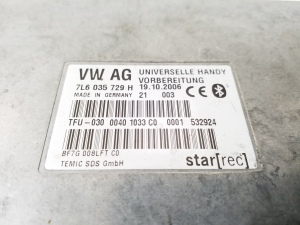 Volkswagen Touareg I (2002–2010) Bluetooth-Modul 7L6035729H - 2