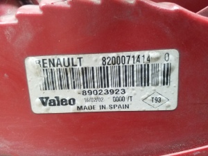 RENAULT Clio II (1998–2005) Rear corner light and its parts - 2