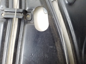Mercedes Benz CL-Class 215 (1999–2006) Front door window regulator frame A2156700203 - 2