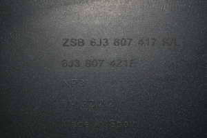 Seat Ibiza 6J5,6P1 (2008–2017) Aizmugurējais bamperis 6J3807421E - 4