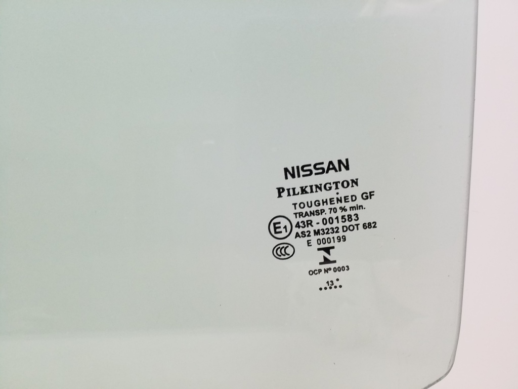 NISSAN Qashqai 2 generation (2013-2023) Verre de porte coulissante côté gauche 25095470