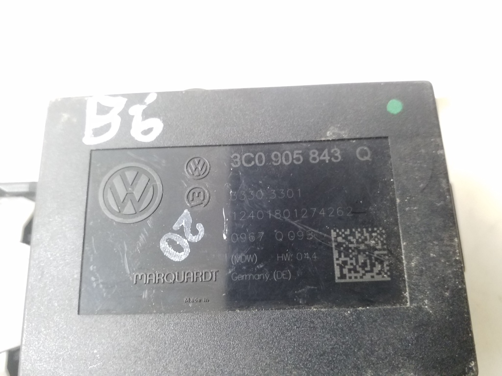 VOLKSWAGEN Passat B6 (2005-2010) Замок зажигания 3C0905843Q 25098464