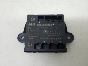   Rear side door control unit 