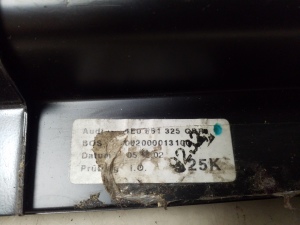 AUDI A8 D3 (2002–2010) Parcel shelf 4E0861325 - 4