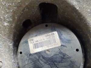 Volkswagen Touareg I (2002–2010) Motorhalter 7L0199207A - 4