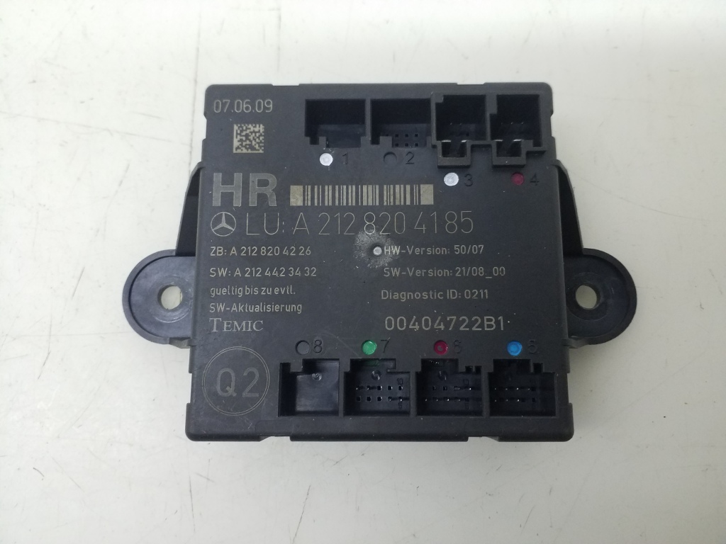 Used Mercedes Benz C-Class Rear side door control unit A2128204185