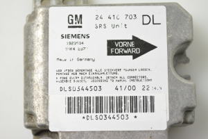 Opel Astra G (1998–2004) Airbagsteuergerät 24416703DL - 2