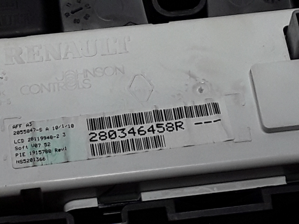 RENAULT Megane 3 generation (2008-2020) Екран навигаций 280346458R 22419460