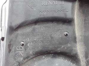 RENAULT Megane III (2008–2016) Õhufiltri korpus 8200947662 - 2