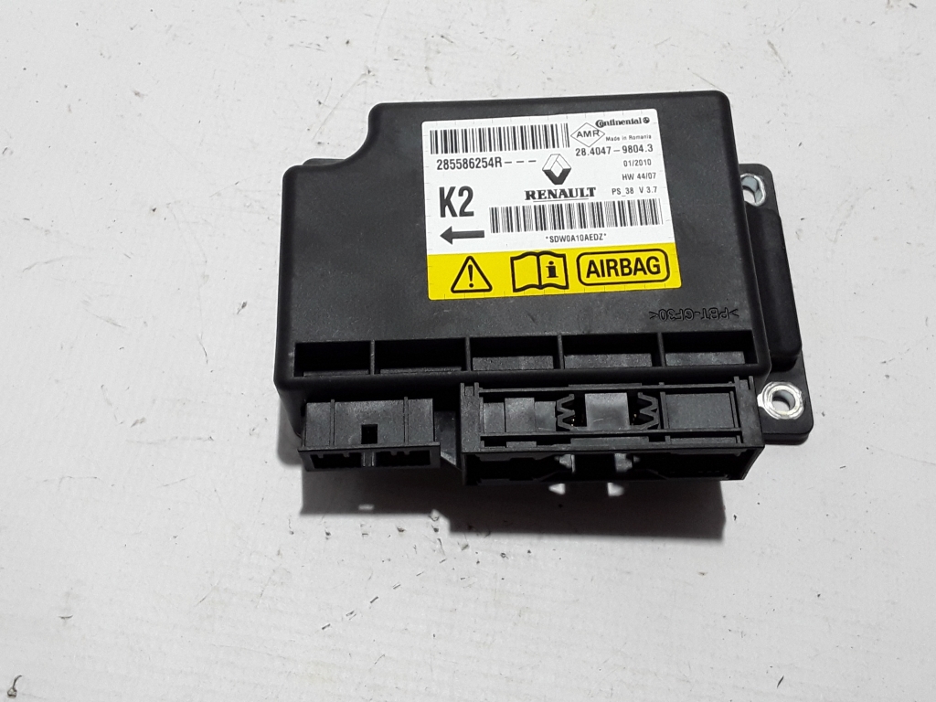 RENAULT Megane 3 generation (2008-2020) SRS vadības bloks 285586254R 22419413