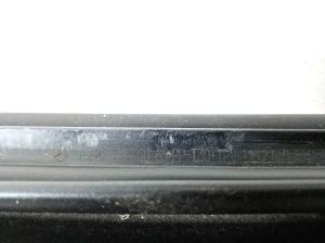  Rear side door strip to glass inner 