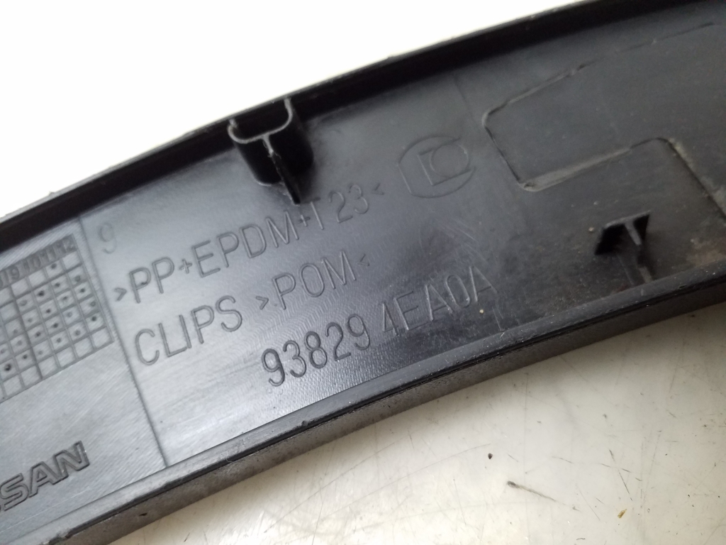 NISSAN Qashqai 2 generation (2013-2023) Rear Left Fender Molding 938294EA0A 25098931