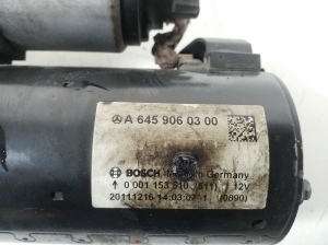 Mercedes Benz B-Class 246 (2011–2017) Starter A6459060300 - 2
