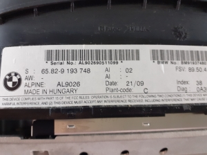 BMW 5 SERIES E61 (2004–2010) Screen 9193748 - 3