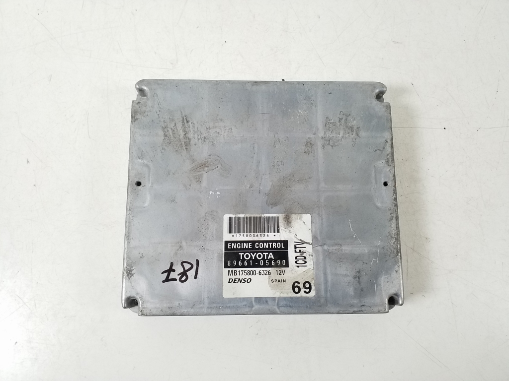 TOYOTA Avensis 2 generation (2002-2009) Engine Control Unit ECU 89661-05690,8966105691 20435190