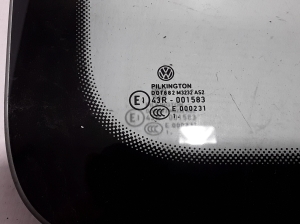 Volkswagen Caddy III (2004–2015) Tagumine küljeklaas (kere) 2K3845332 - 2