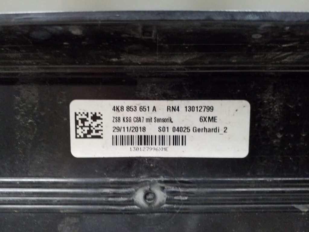 AUDI A7 C8/4K (2018-2024) Решетка радиатора переднего бампера 4K8853651A 25099224