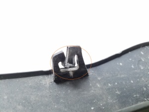 BMW X3 F25 (2010–2017) Abdeckung Kotflügel hinten 7210084 - 4