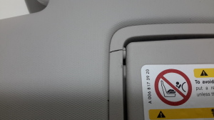 Mercedes Benz B-Class 246 (2011–2017) Sun visor A2468100310 - 3