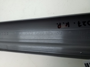 Mercedes Benz CLS-Class 219 (2004–2010) Inner sill trim A2196800535 - 3