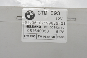 BMW 3 SERIES E93 (2004–2013) Other control unit 07199885 - 2