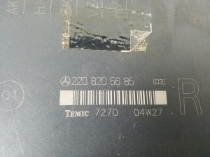 Mercedes Benz S-Class 220 (1998–2005) Front seat control unit A2208205685 - 3