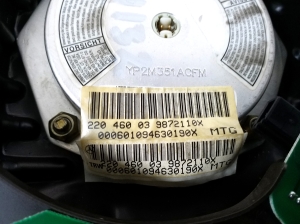 Mercedes Benz S-Class 220 (1998–2005) Rooli turvapadi A2204600398 - 3