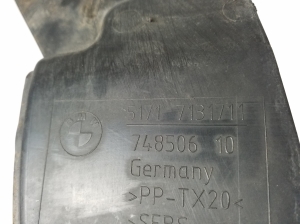 BMW 1 SERIES E82 (2007–2013) Antriebswellenabdeckung vorne 7131711 - 2