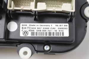 Volkswagen Golf VI (2008–2013) Salona sildītāja vadības panelis 3C8907336H - 3
