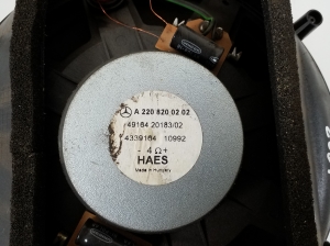 Mercedes Benz S-Class 220 (1998–2005) Speaker A2208200202 - 3