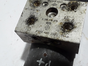 RENAULT Megane I (1995–2003) ABS Steuergerät 7700430230 - 3