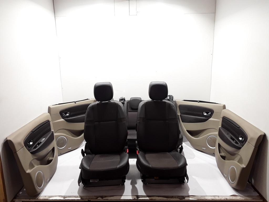 RENAULT Scenic 3 generation (2009-2015) Interior Seats W/ Door Cards Kit 22420122